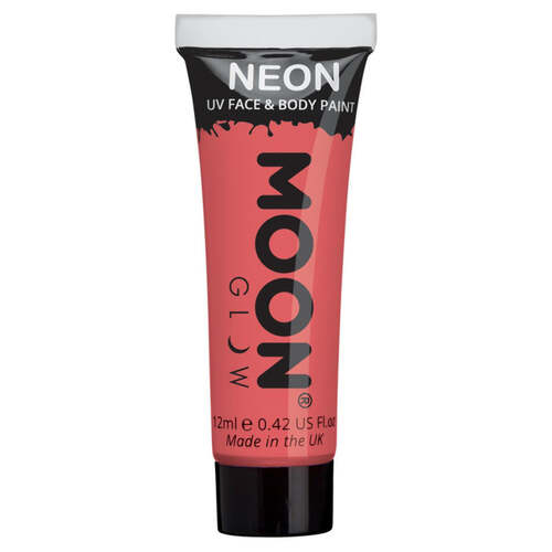 Moon Glow Neon UV Face Paint Pastel Coral