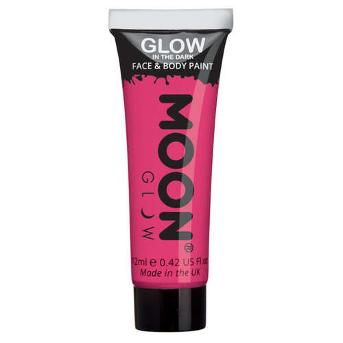 Glow in the Dark Face Paint by Moon Glow Pink