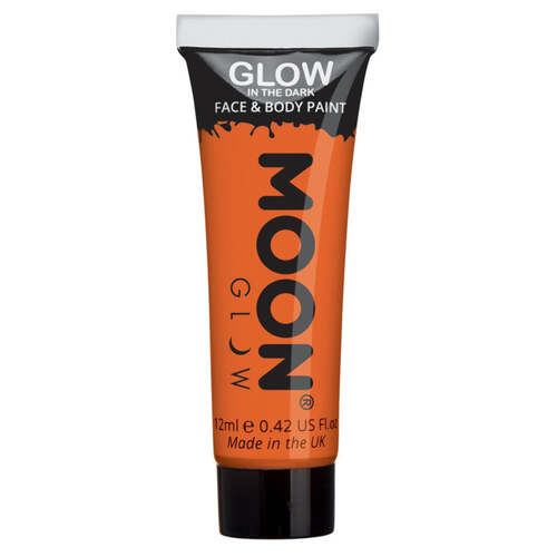 Glow in the Dark Face Paint by Moon Glow Orange