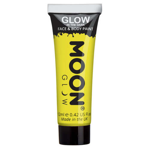 Glow in the Dark Face Paint by Moon Glow Yellow