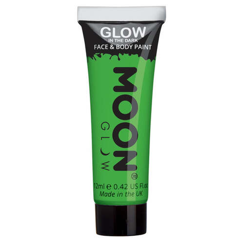 Glow in the Dark Face Paint by Moon Glow Green