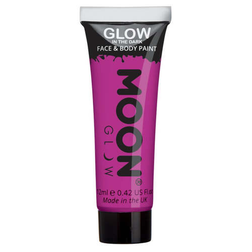 Glow in the Dark Face Paint by Moon Glow Purple