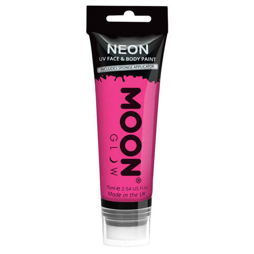 Moon Glow Supersize Intense Neon UV Face Paint Pink