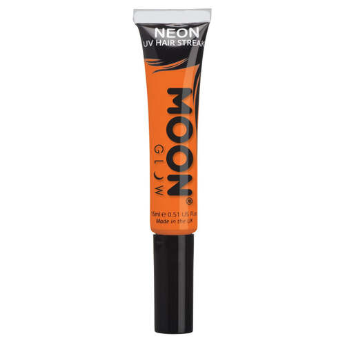 Moon Glow Intense Neon UV Hair Streaks Orange