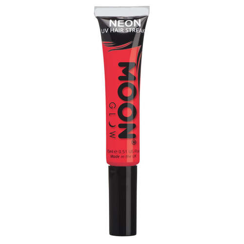 Moon Glow Intense Neon UV Hair Streaks Red