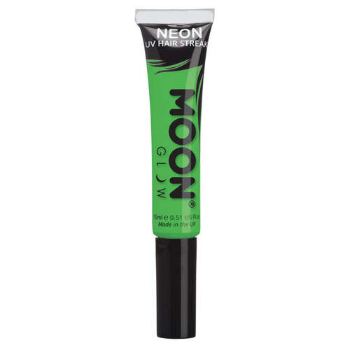 Moon Glow Intense Neon UV Hair Streaks Green