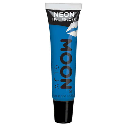 Moon Glow Intense Neon UV Fruity Lipgloss Blue