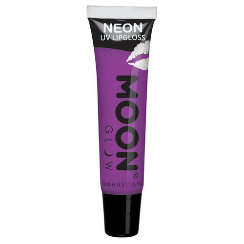 Moon Glow Intense Neon UV Fruity Lipgloss Purple