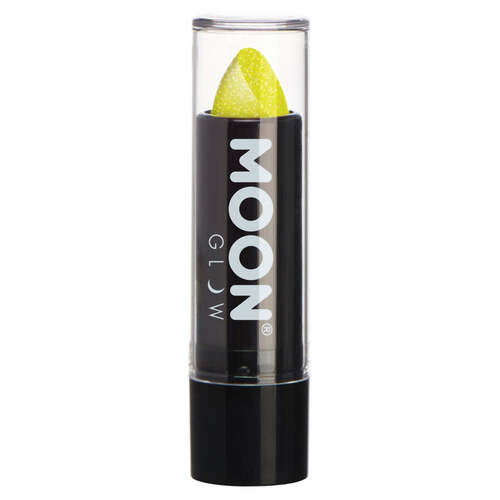 Moon Glow Neon UV Glitter Lipstick Yellow