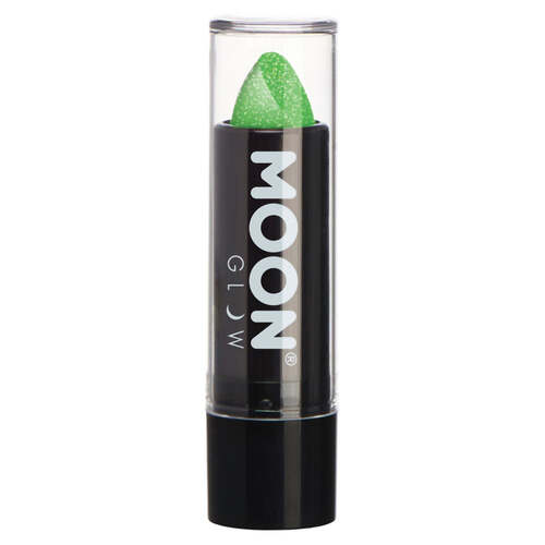 Moon Glow Neon UV Glitter Lipstick Green