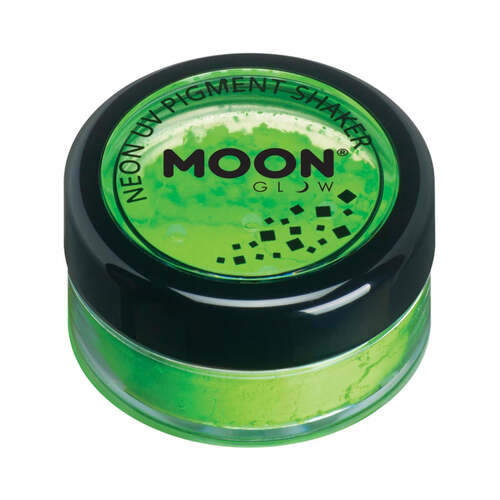 Moon Glow Intense Neon UV Pigment Shakers Green