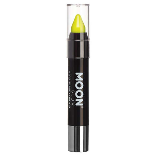 Moon Glow Intense Neon UV Body Crayons Yellow