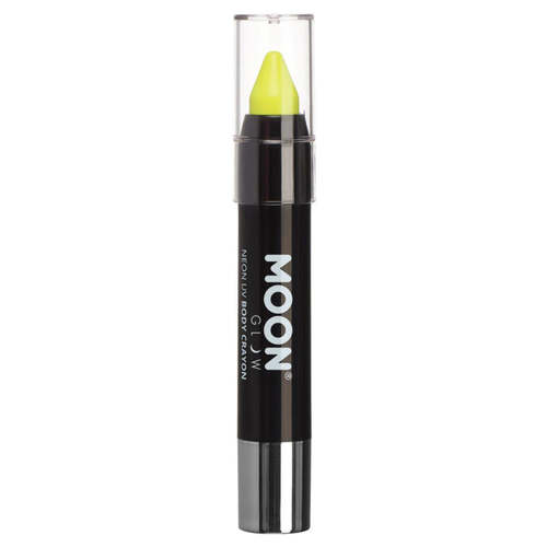 Moon Glow Neon UV Body Crayons Pastel Yellow