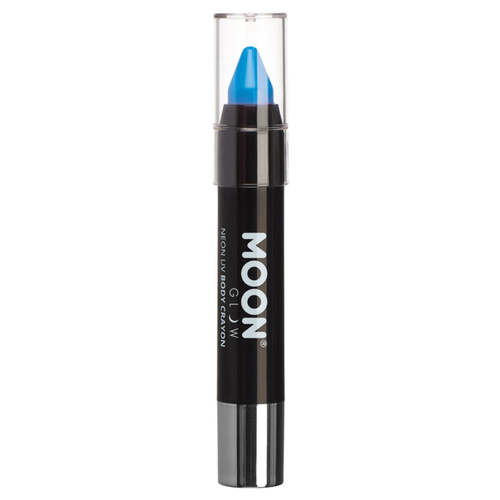 Moon Glow Neon UV Body Crayons Pastel Blue