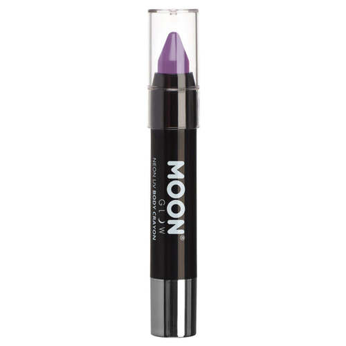 Moon Glow Neon UV Body Crayons Pastel Lilac