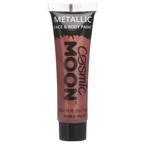 Cosmic Moon Metallic Face & Body Paint Red