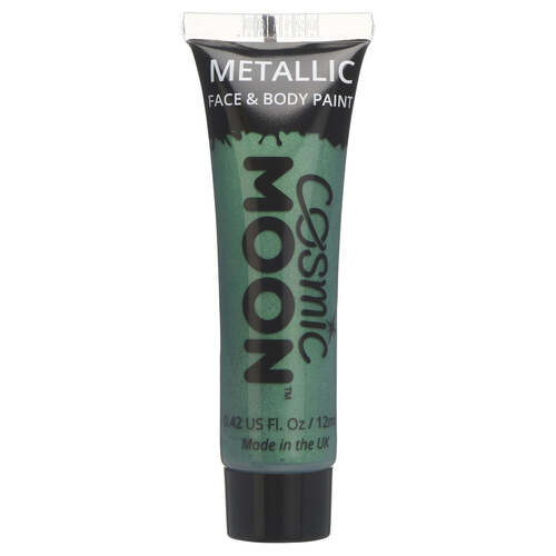 Cosmic Moon Metallic Face & Body paint Green