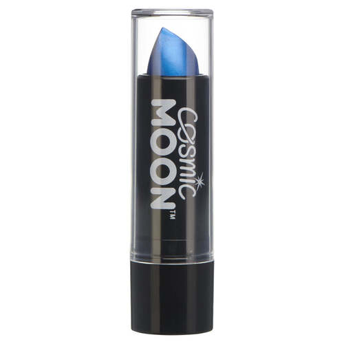 Cosmic Moon Metallic Lipstick Blue