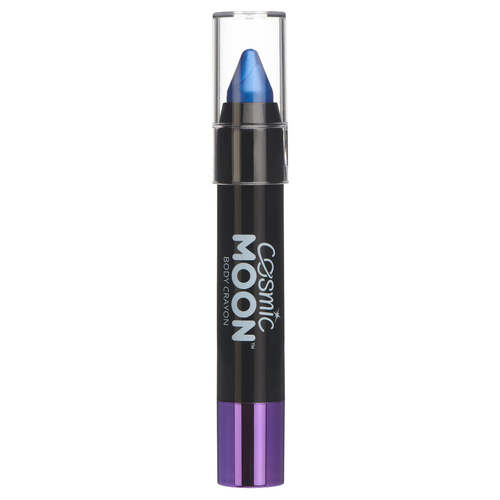 Cosmic Moon Metallic Body Crayons Blue