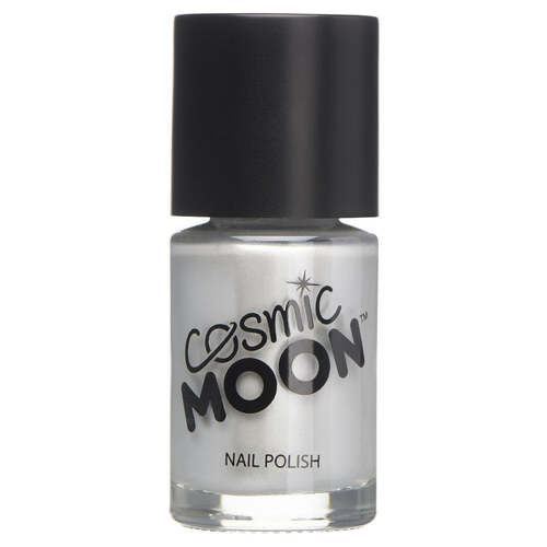 Cosmic Moon Metallic Nail Polish Silver