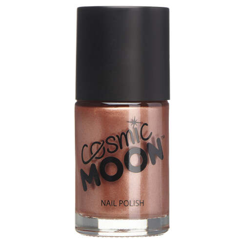 Cosmic Moon Metallic Nail Polish Rose Gold