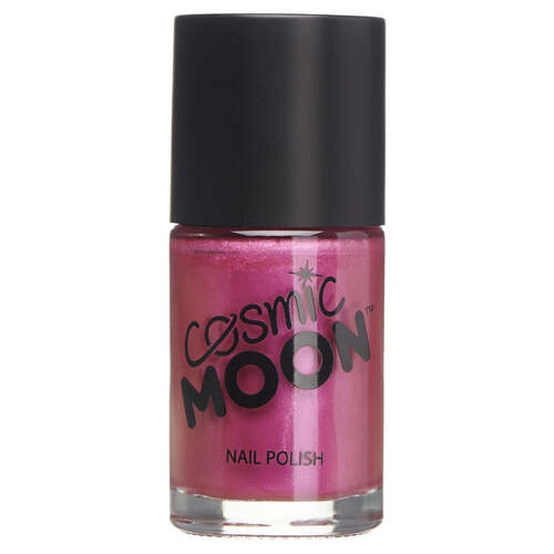 Cosmic Moon Metallic Nail Polish Pink