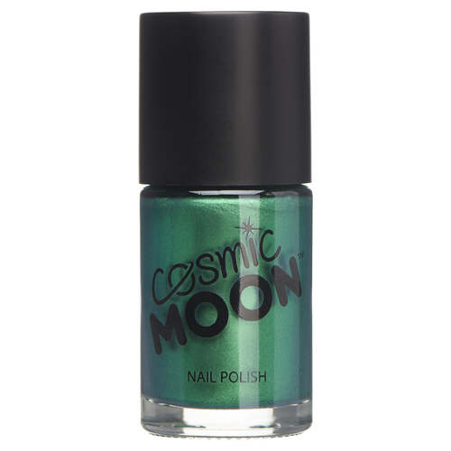 Cosmic Moon Metallic Nail Polish Green