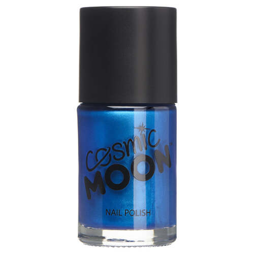 Cosmic Moon Metallic Nail Polish Blue