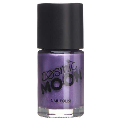 Cosmic Moon Metallic Nail Polish Purple