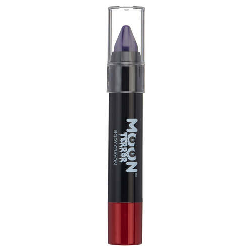 Moon Terror Halloween Purple Body Crayons