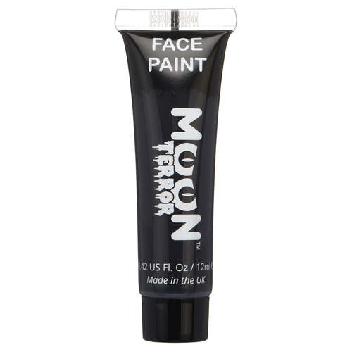 Moon Terror Halloween Face & Body Black Paint