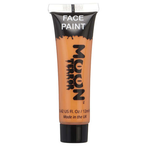 Moon Terror Halloween Face & Body Orange Paint