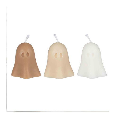 Pumpkin Spice Ghost Candles 3 Pack