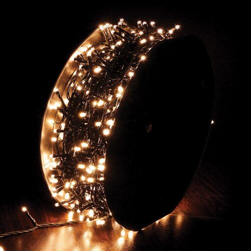 1000 Warm White LED Fairy Lights - 69.9m Reel