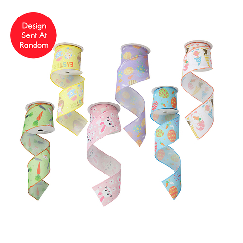 Easter Ribbon 2.7m Assorted