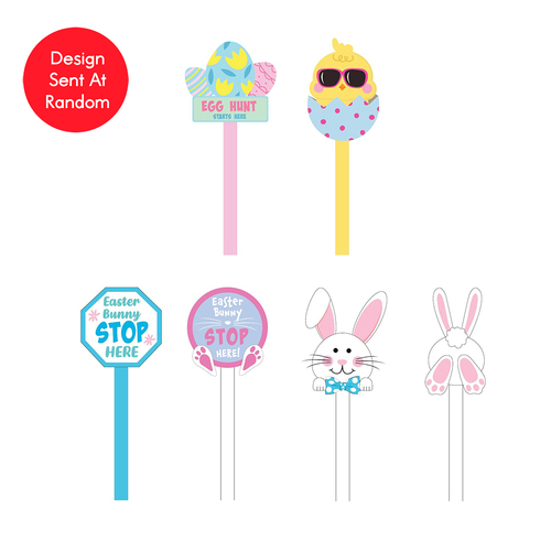 Easter Garden Stake 50cm Assorted