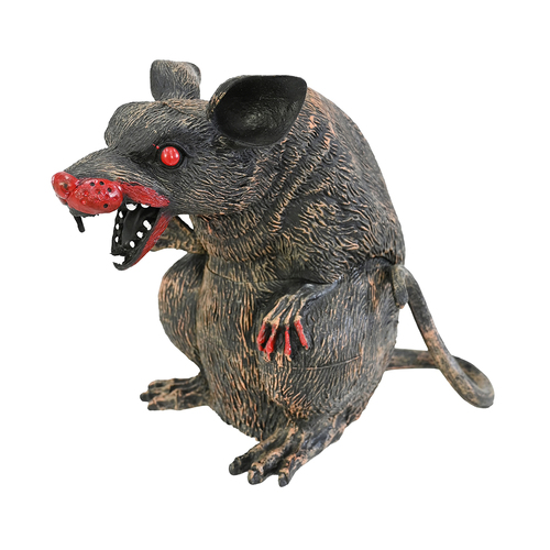 Scary Demon Rat Prop 17cm