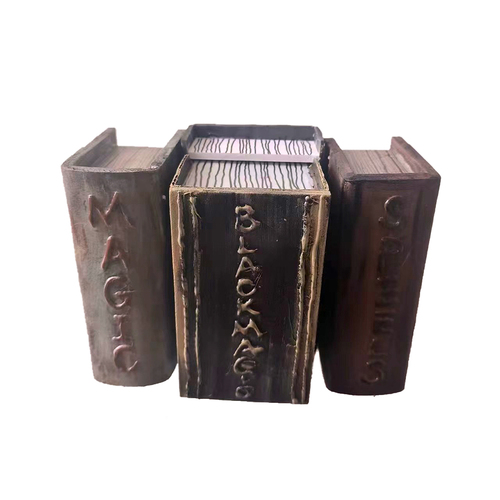 17cm Animated Possessed Stack of Books - Spooky Halloween Prop with Sound and Motion