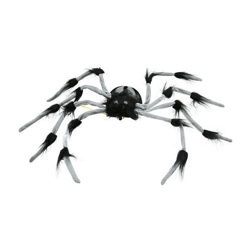 80cm Animated Walking Spider ?û Halloween Prop with Light-Up Eyes & Sound