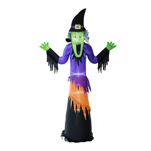 3.6m Giant Inflatable Skinny Witch - Halloween Outdoor Decoration