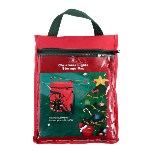 Christmas Lights Storage Bag - Durable and Compact